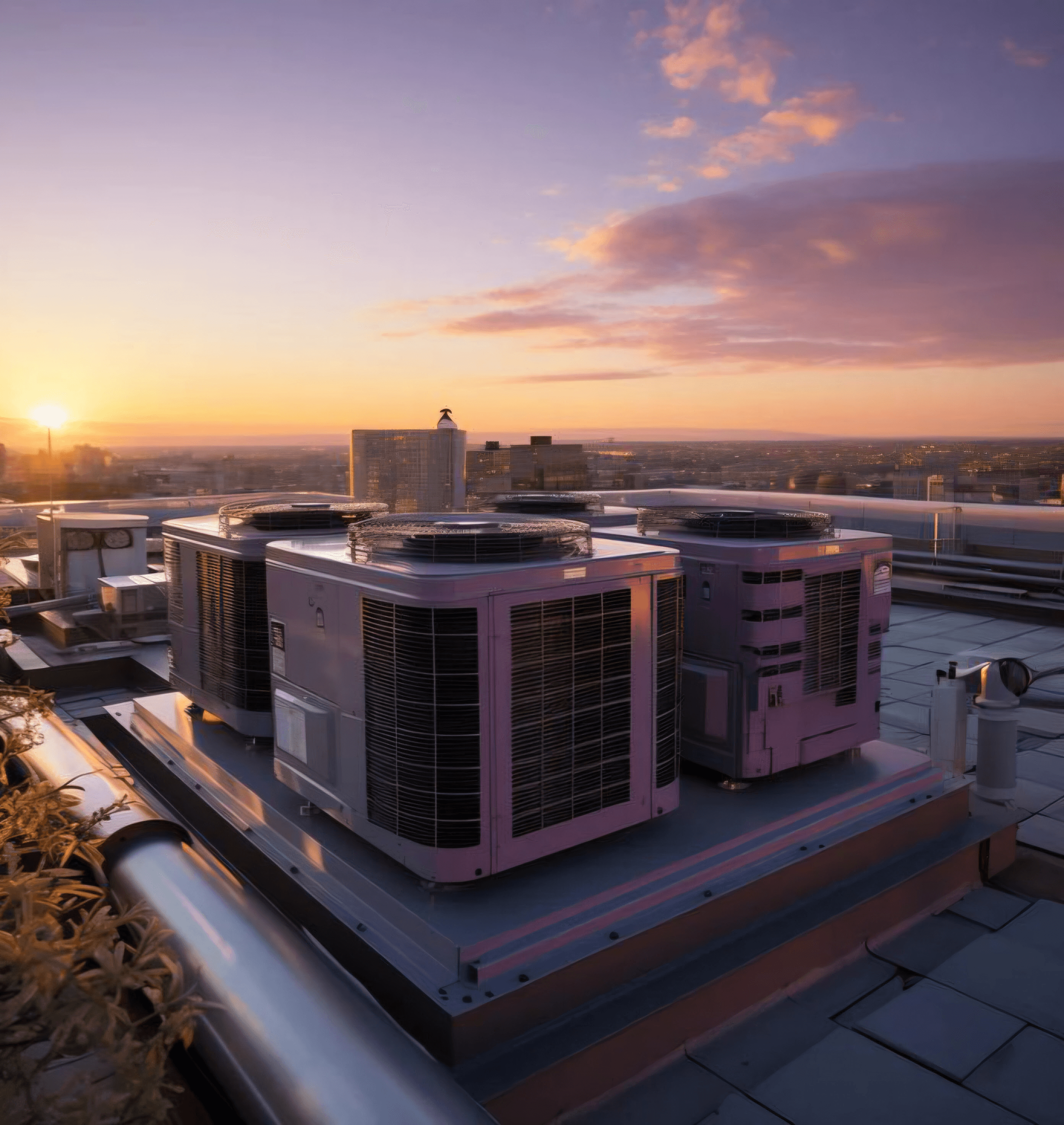 HVAC system with CO₂-controlled ventilation