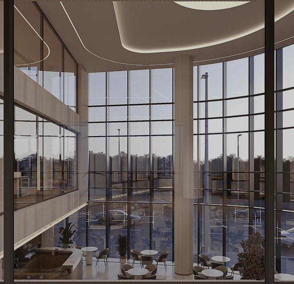 Contemporary premium office interior