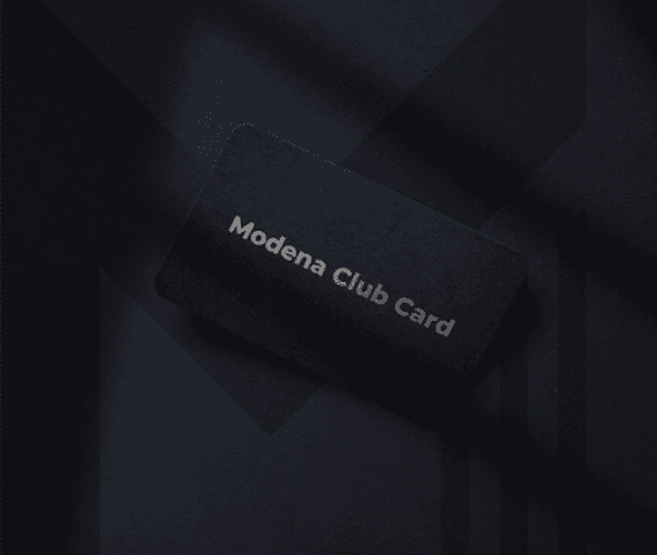 Black Modena Club Card